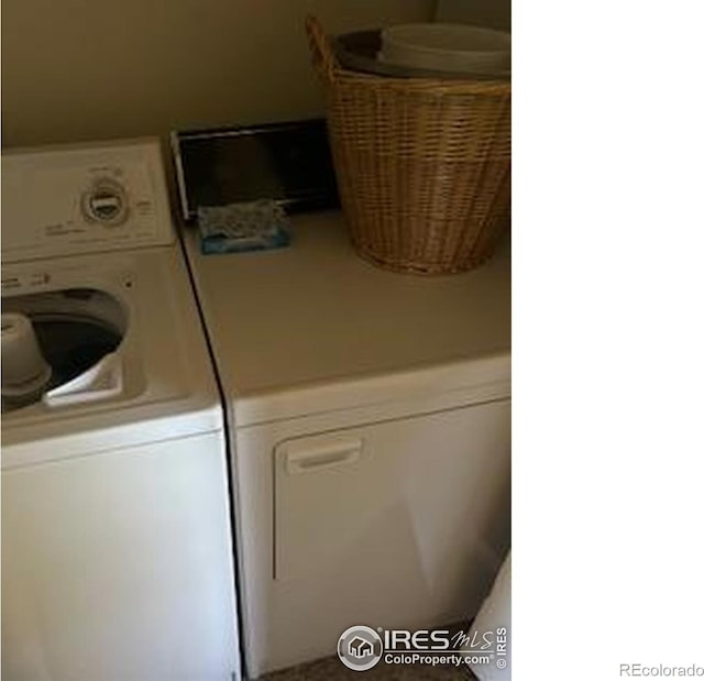 31888 County Road U, Brush, CO 80723 - washroom with independent washer and dryer