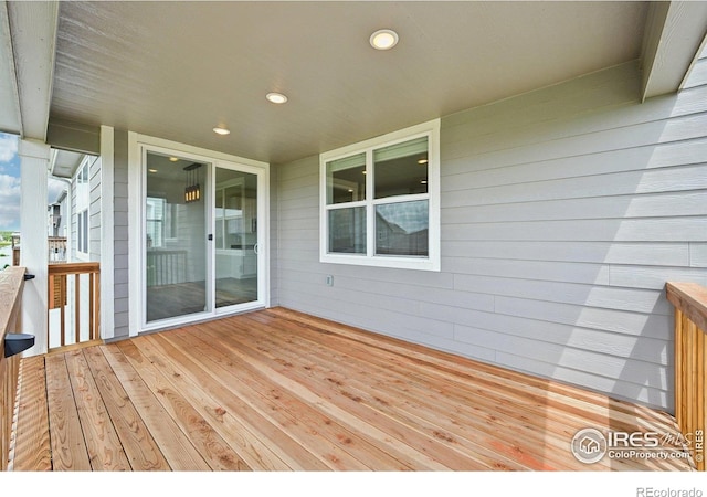 961 Mouflon Dr, Severance, CO 80550 - view of wooden terrace