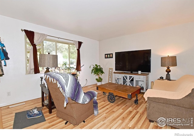 1405 Village Ln, Fort Collins, CO 80521 - living area with wood finished floors
