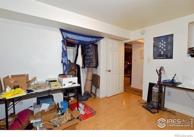 1405 Village Ln, Fort Collins, CO 80521 - office space featuring wood finished floors and baseboards