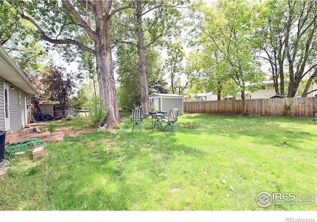 1405 Village Ln, Fort Collins, CO 80521 - view of yard
