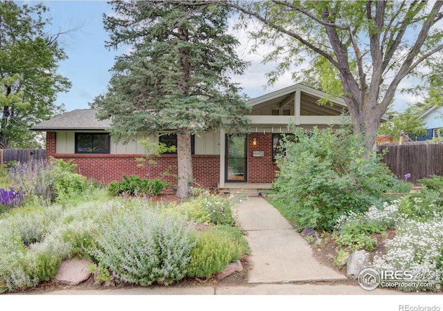1110 Hartford Dr, Boulder, CO 80305 - view of front of home featuring brick siding