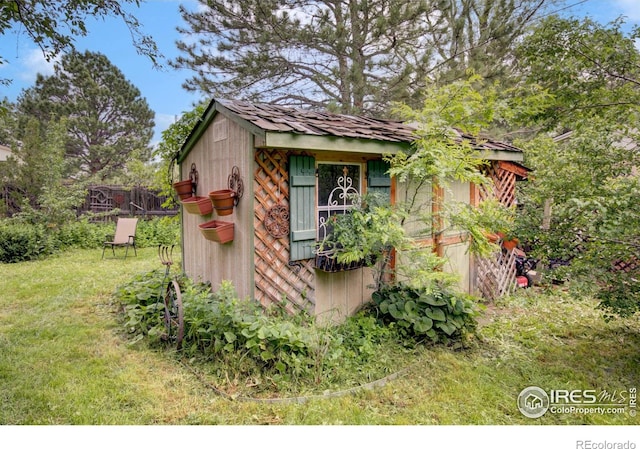 1110 Hartford Dr, Boulder, CO 80305 - view of outbuilding