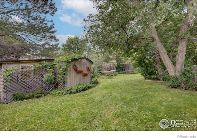 1110 Hartford Dr, Boulder, CO 80305 - view of green lawn