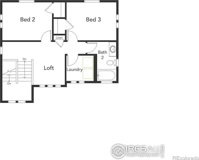 3364 Streamwood Dr, Johnstown, CO 80534 - view of floor plan / room layout