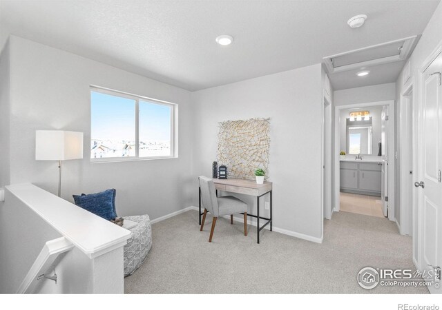 3364 Streamwood Dr, Johnstown, CO 80534 - office space featuring carpet flooring and recessed lighting