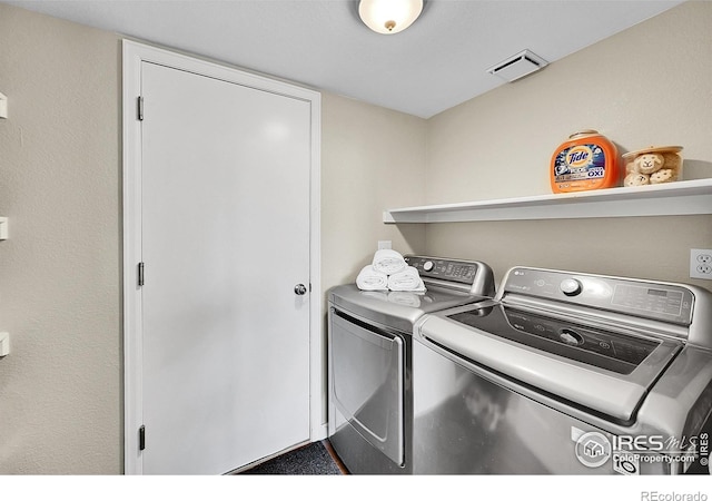 11740 Ivy St, Thornton, CO 80233 - laundry area with washer and dryer