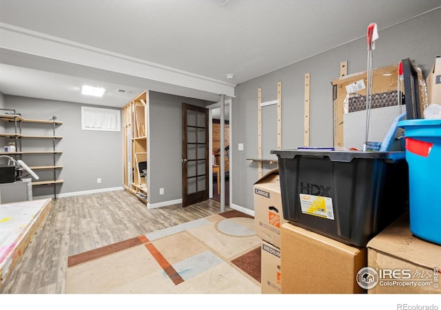 11385 Downing Dr, Northglenn, CO 80233 - kitchen featuring wood finished floors and baseboards