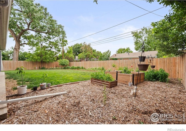 11385 Downing Dr, Northglenn, CO 80233 - view of yard featuring a garden