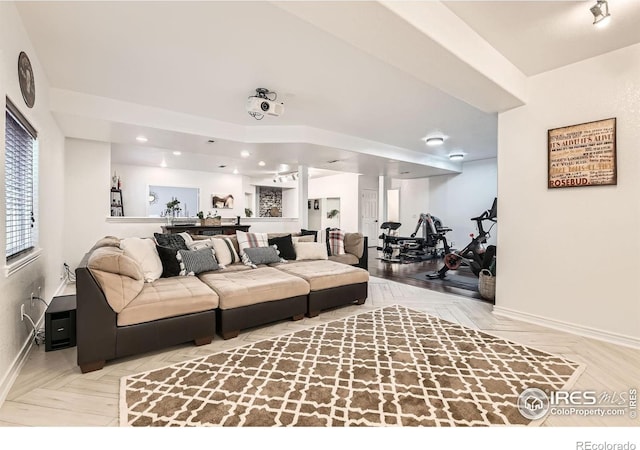 8839 Shetland Dr, Frederick, CO 80504 - living area featuring baseboards