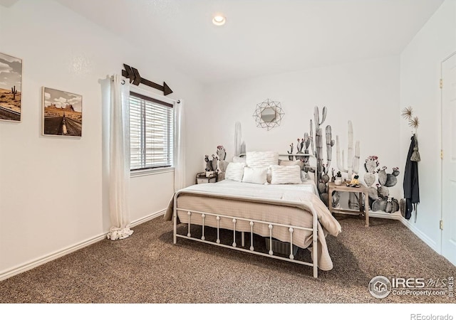 8839 Shetland Dr, Frederick, CO 80504 - bedroom featuring carpet, recessed lighting, and baseboards
