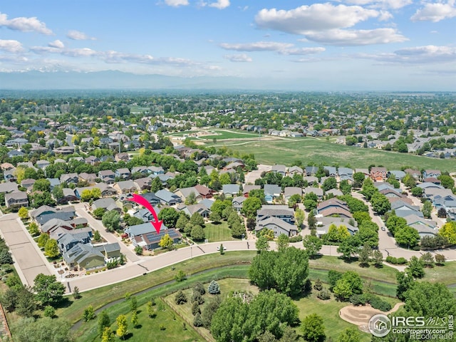 603 Summer Hawk Dr, Longmont, CO 80504 - aerial perspective of suburban area