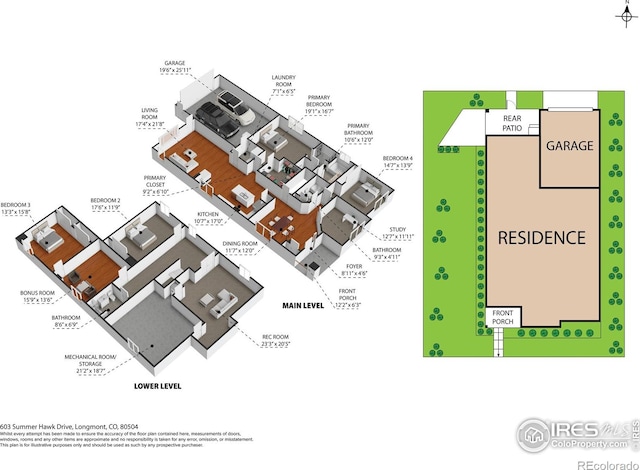 603 Summer Hawk Dr, Longmont, CO 80504 - property floor plan