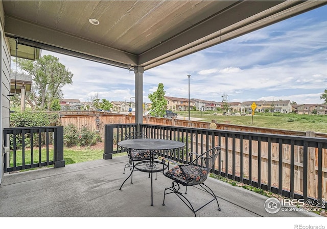 4343 E 96th Way, Thornton, CO 80229 - fenced backyard with a residential view and a patio area
