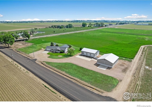 32924 County Road 29, Greeley, CO 80631 - aerial view of sparsely populated area with rows of crops