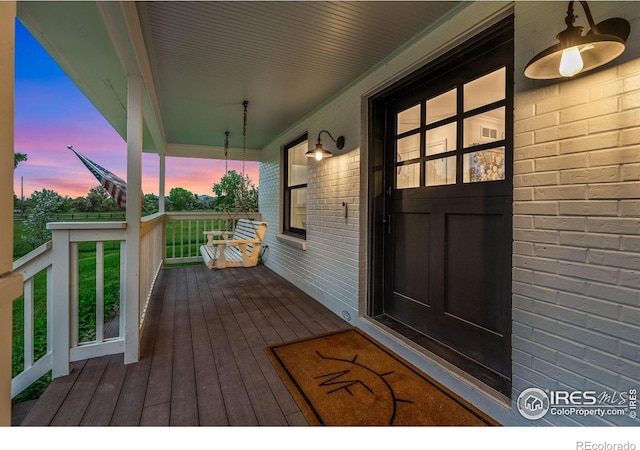 7215 Hygiene Rd, Longmont, CO 80503 - view of porch