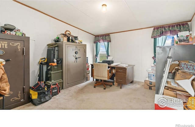 39780 County Road 68, Briggsdale, CO 80611 - carpeted office space with crown molding