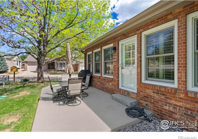 1142 Muirfield Way, Fort Collins, CO 80525 - view of patio / terrace with outdoor dining area