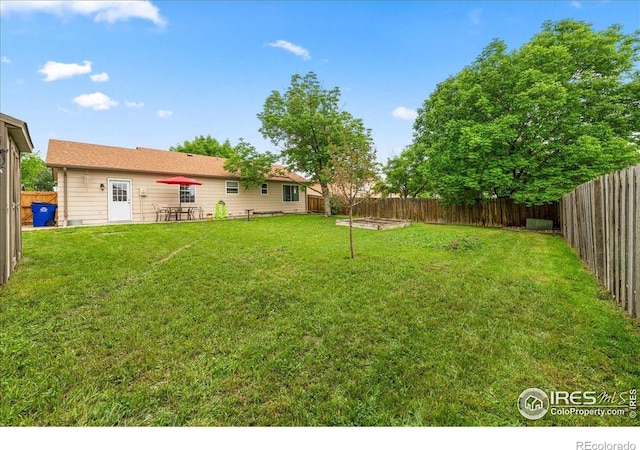 420 E 50th St, Loveland, CO 80538 - view of yard