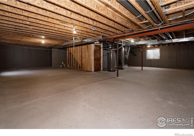 455 Radiant Dr, Loveland, CO 80538 - basement with gas water heater
