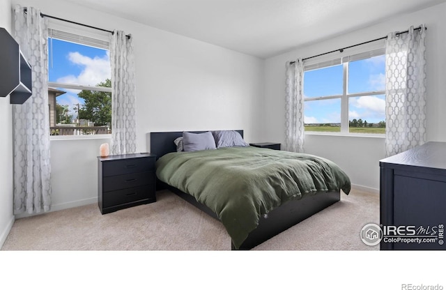 4709 Lynxes Way, Johnstown, CO 80534 - carpeted bedroom featuring multiple windows and baseboards