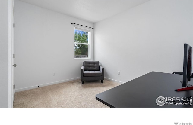 4709 Lynxes Way, Johnstown, CO 80534 - carpeted home office with baseboards