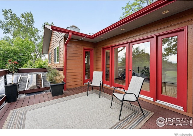 1484 Wicklow St, Boulder, CO 80303 - view of wooden terrace