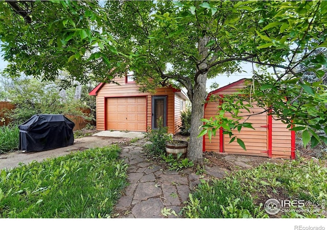 1484 Wicklow St, Boulder, CO 80303 - detached garage with asphalt driveway
