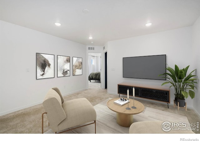 2031 Moon Rise Dr, Windsor, CO 80550 - living room with carpet floors, recessed lighting, and baseboards
