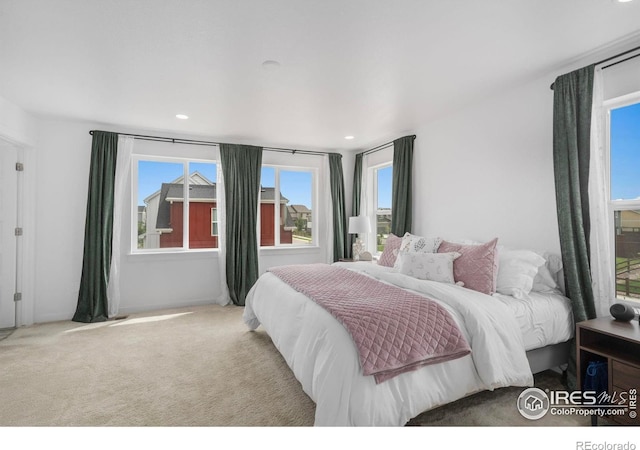 2031 Moon Rise Dr, Windsor, CO 80550 - bedroom featuring carpet and recessed lighting