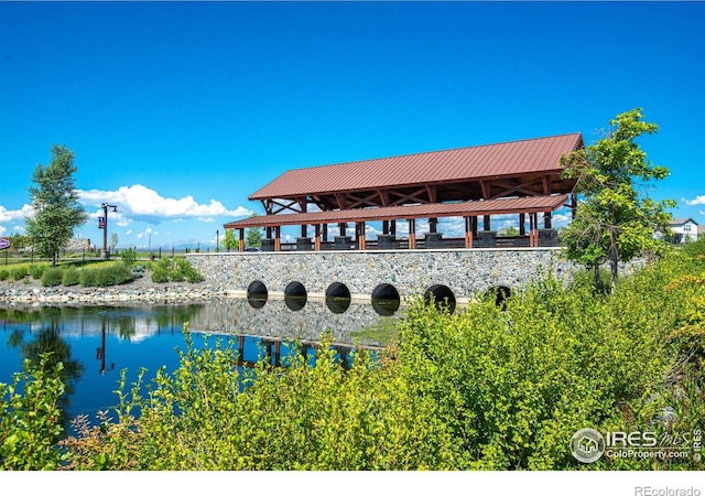 2031 Moon Rise Dr, Windsor, CO 80550 - dock area featuring a water view