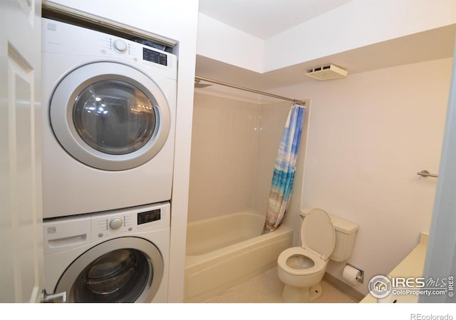 30 S Boulder Cir Unit 30182102, Boulder, CO 80303 - laundry room featuring stacked washer and clothes dryer