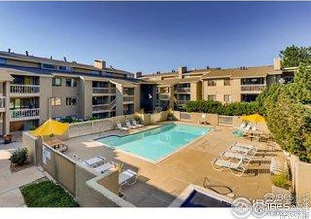 30 S Boulder Cir Unit 30182102, Boulder, CO 80303 - community pool featuring a patio