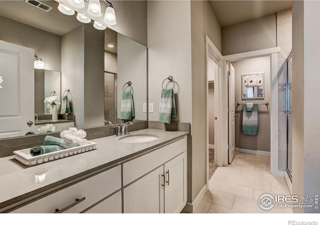410 High Point Dr Unit 102, Longmont, CO 80504 - full bath with vanity and a stall shower