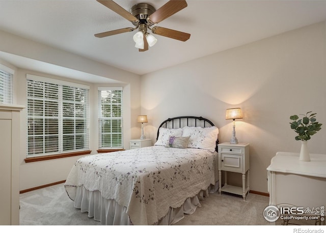 5603 Pierson Mountain Ave, Longmont, CO 80503 - bedroom featuring carpet flooring, baseboards, and ceiling fan