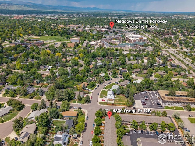 4800 Osage Dr Unit 12B, Boulder, CO 80303 - bird's eye view of mountains