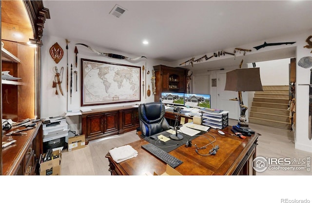 2790 Heron Lakes Pkwy, Berthoud, CO 80513 - office space featuring light wood-style flooring and recessed lighting