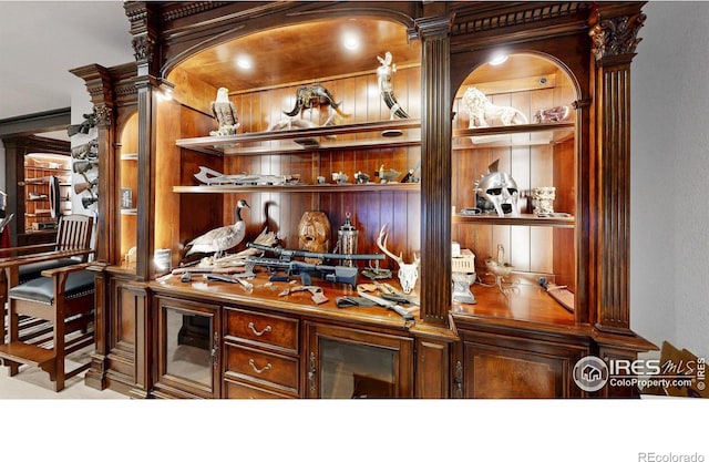2790 Heron Lakes Pkwy, Berthoud, CO 80513 - home office with built in shelves