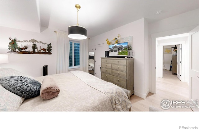 2790 Heron Lakes Pkwy, Berthoud, CO 80513 - bedroom featuring light wood-style floors