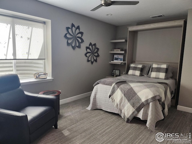 17805 Coral Burst St, Parker, CO 80134 - bedroom featuring baseboards and ceiling fan