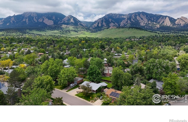 1025 Edinboro Dr, Boulder, CO 80305 - aerial view of mountains