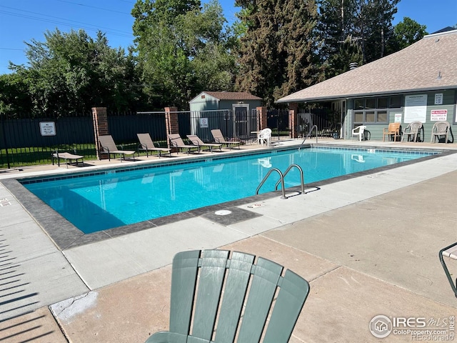 3526 S Depew St Unit 102, Lakewood, CO 80235 - community pool featuring a patio area