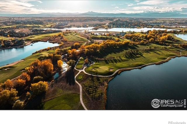 1769 Beachside Dr, Windsor, CO 80550 - aerial view of property's location featuring a nearby body of water