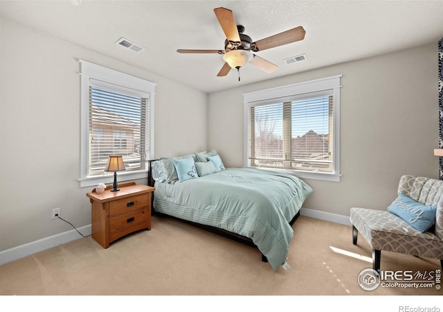 2005 Calico Ct, Longmont, CO 80503 - carpeted bedroom featuring baseboards and ceiling fan