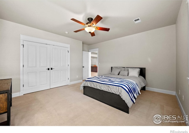 2005 Calico Ct, Longmont, CO 80503 - bedroom with carpet, baseboards, and a closet