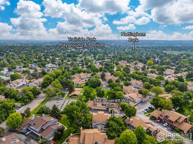 8423 Everett Way Unit A, Arvada, CO 80005 - aerial view of residential area