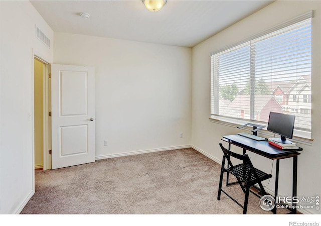 1240 Wren Ct Unit D, Longmont, CO 80501 - carpeted home office with baseboards