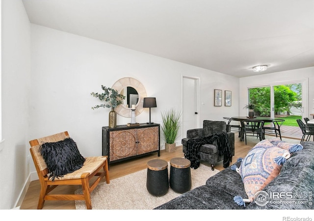 4329 Main St, Timnath, CO 80547 - living area featuring wood finished floors