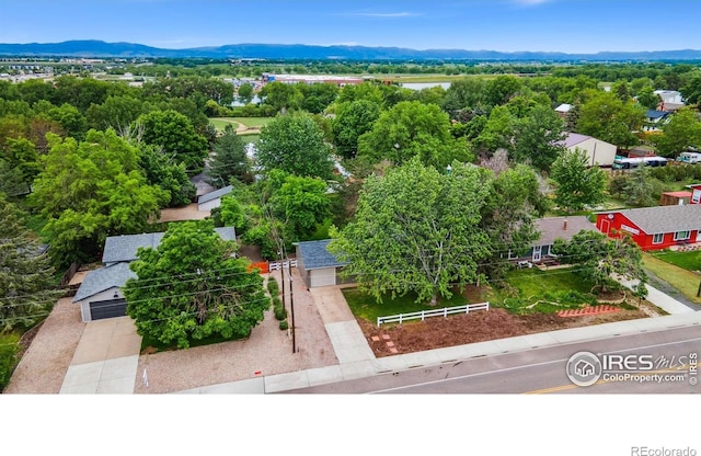 4329 Main St, Timnath, CO 80547 - aerial view of a mountain backdrop