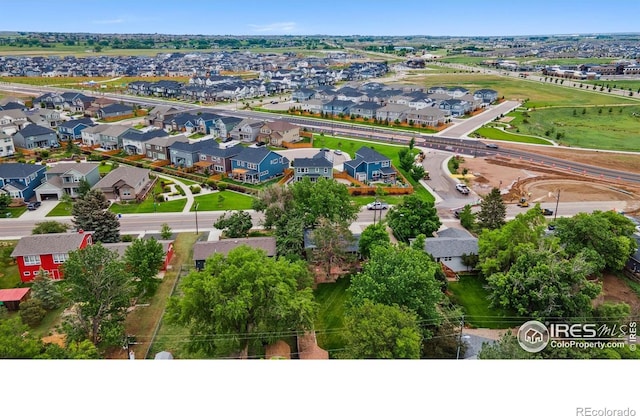 4329 Main St, Timnath, CO 80547 - aerial overview of property's location with nearby suburban area